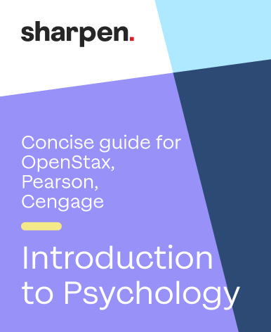 Introductory Psychology Sharpen cover