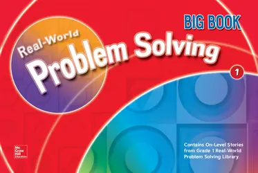 Math Connects, Grade 1, Real-World Problem Solving Readers Big Book