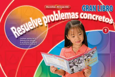 Math Connects, Grade 1, Real-World Problem Solving Readers Big Book (Spanish)
