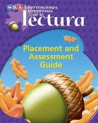 Intervenciones tempranas de la lectura, Placement and Assessment Guide