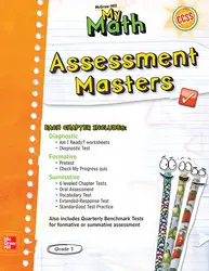 McGraw-Hill My Math, Grade 3, Assessment Masters