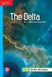 Reading Wonders Leveled Reader The Delta: On-Level Unit 4 Week 4 Grade 5