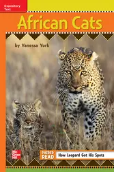 Reading Wonders Leveled Reader African Cats: Approaching Unit 6 Week 4 Grade 3