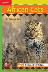 Reading Wonders Leveled Reader African Cats: Beyond Unit 6 Week 4 Grade 3