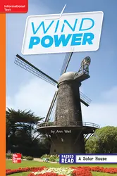 Reading Wonders Leveled Reader Wind Power: Approaching Unit 6 Week 2 Grade 2