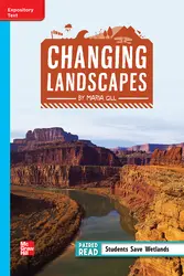 Reading Wonders Leveled Reader Changing Landscapes: On-Level Unit 1 Week 3 Grade 4