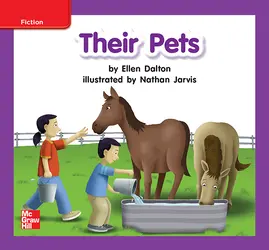 Reading Wonders Leveled Reader Their Pets: ELL Unit 7 Week 2 Grade K