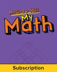 McGraw-Hill My Math, Grade 5, Online eStudent Edition, 1 year subscription