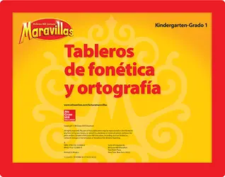 Lectura Maravillas, Grades K-1, Reading Response Board