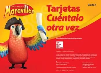 Lectura Maravillas, Grade 1, Retelling Cards