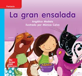 Lectura Maravillas Leveled Reader La gran ensalada: On-Level Unit 3 Week 1 Grade K