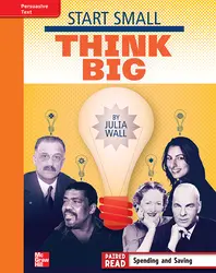 Reading Wonders, Grade 4, Leveled Reader Start Small, Think Big, Approaching, Unit 1, 6-Pack