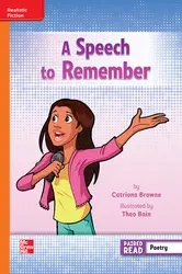 Reading Wonders, Grade 3, Leveled Reader A Speech to Remember, Approaching, Unit 4, 6-Pack