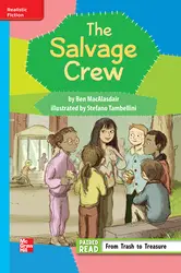 Reading Wonders, Grade 3, Leveled Reader The Salvage Crew, ELL, Unit 5, 6-Pack