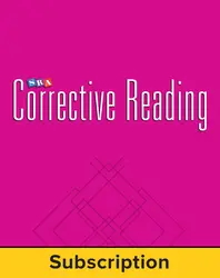 Corrective Reading Decoding Level B2, Core Connection Teacher Materials Package, 6-Year Subscription