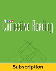 Corrective Reading Decoding Level C, Core Connection Teacher Materials Package, 6-Year Subscription