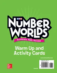Number Worlds, Level A Activity and Warmup Cards