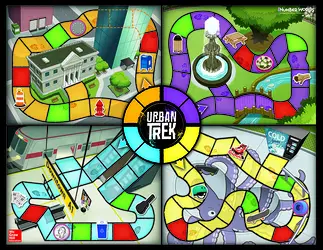 Number Worlds, Urban Trek Board Game