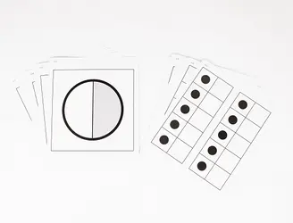 Everyday Mathematics 4, Grades K-2, Quick Look Cards - Ten Frames