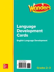 Wonders for English Learners G2-3 Language Development Cards