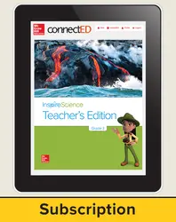 Inspire Science Grade 3, Online Teacher Center, 1-Year Subscription