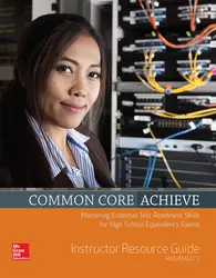 Common Core Achieve, Mathematics Instructor Guide