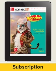 Wonders for English Learners Teacher Workspace, Grade 4, 6 Yr Subscription