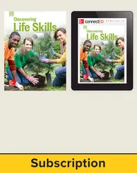 Glencoe Discovering Life Skills, Print Student Edition and Online SE Bundle, 1 year subscription