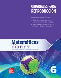 Everyday Mathematics 4th Edition, Grade 6, Spanish Math Masters