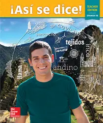 Asi se dice! Level 1B, Teacher Wraparound Edition