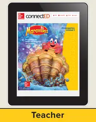 Maravillas Teacher Workspace (6-Year Subscription), Kindergarten
