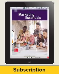 Glencoe Marketing Essentials, Online Teacher Center, 6 year subscription