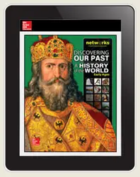 Discovering Our Past: A History of the World - Early Ages, LearnSmart, Teacher Edition, Embedded, 1-year subscription