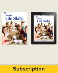 Glencoe Applying Life Skills, Print Student Edition and Online SE Bundle, 6 year subscription