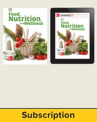 Glencoe Food, Nutrition, and Wellness, Print Student Edition and Online SE Bundle, 6 year subscription