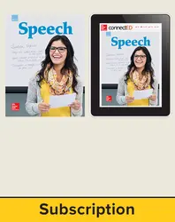 Glencoe Speech, Print Student Edition and Online SE Bundle, 6 year subscription
