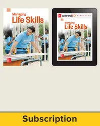 Glencoe Managing Life Skills, Print Student Edition and Online SE Bundle, 6 year subscription