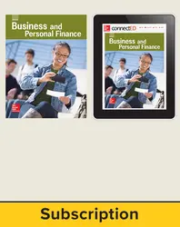 Glencoe Business and Personal Finance, Print Student Edition and Online Bundle, 6 year subscription