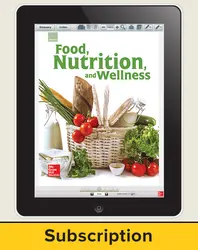 Glencoe Food, Nutrition, and Wellness, Online Teacher Center, 6 year subscription