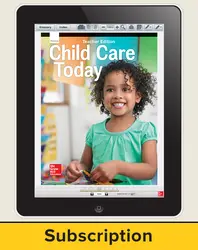 Glencoe Child Care Today, Online Teacher Center, 6 year subscription