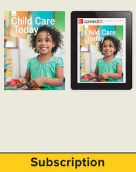 Glencoe Childcare Today, Print Student Edition and Online SE Bundle, 6 year subscription