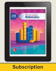 Everyday Mathematics 4, Grade 4, All-Digital Student Material Set - 5 Year Subscription