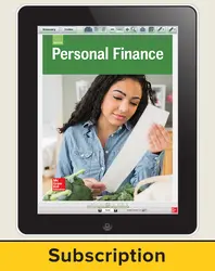 Glencoe Personal Finance, Online Teacher Center, 1 year subscription