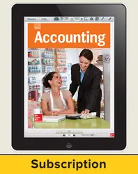Glencoe Accounting, Online Student Edition, 6 year subscription