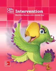 Open Court Reading, Grade K, Intervention BLM with Answer Key