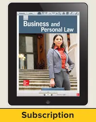 Glencoe Business and Personal Law, Online Teacher Center, 6 year subscription