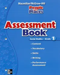 Macmillan/McGraw-Hill Social Studies, Grade 1, Assessment Blackline Masters