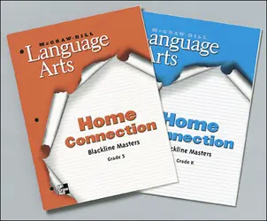 McGraw-Hill Language Arts, Grade 5, Home Connection Blackline Masters