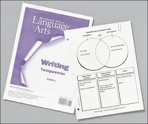 McGraw-Hill Language Arts, Grade 4, Writing Transparencies