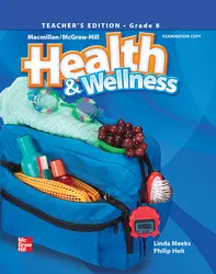 Health and Wellness, Grade 8, Teacher Wraparound Edition